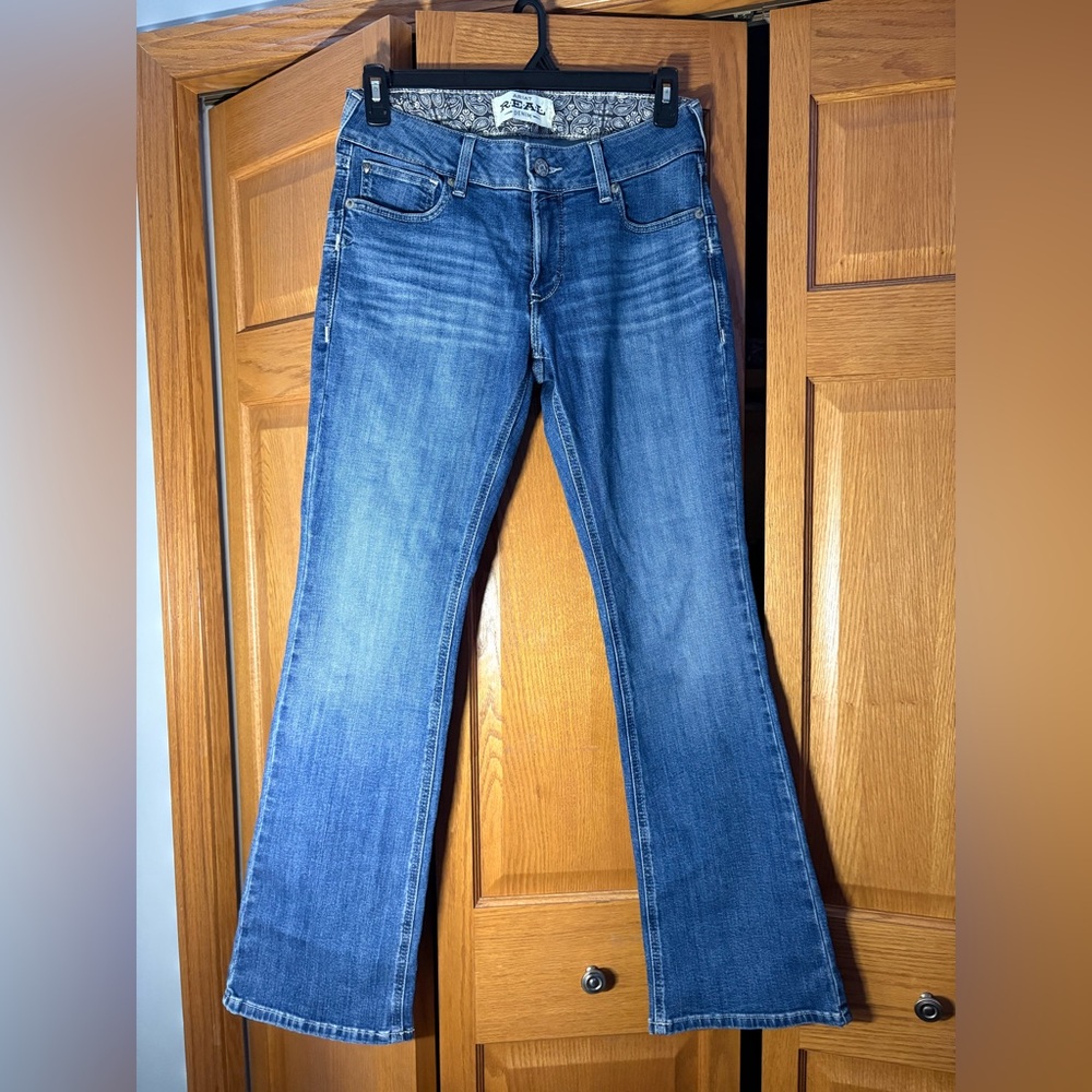 Ariat R.E.A.L Mid Rise Patricia Boot Cut Jean